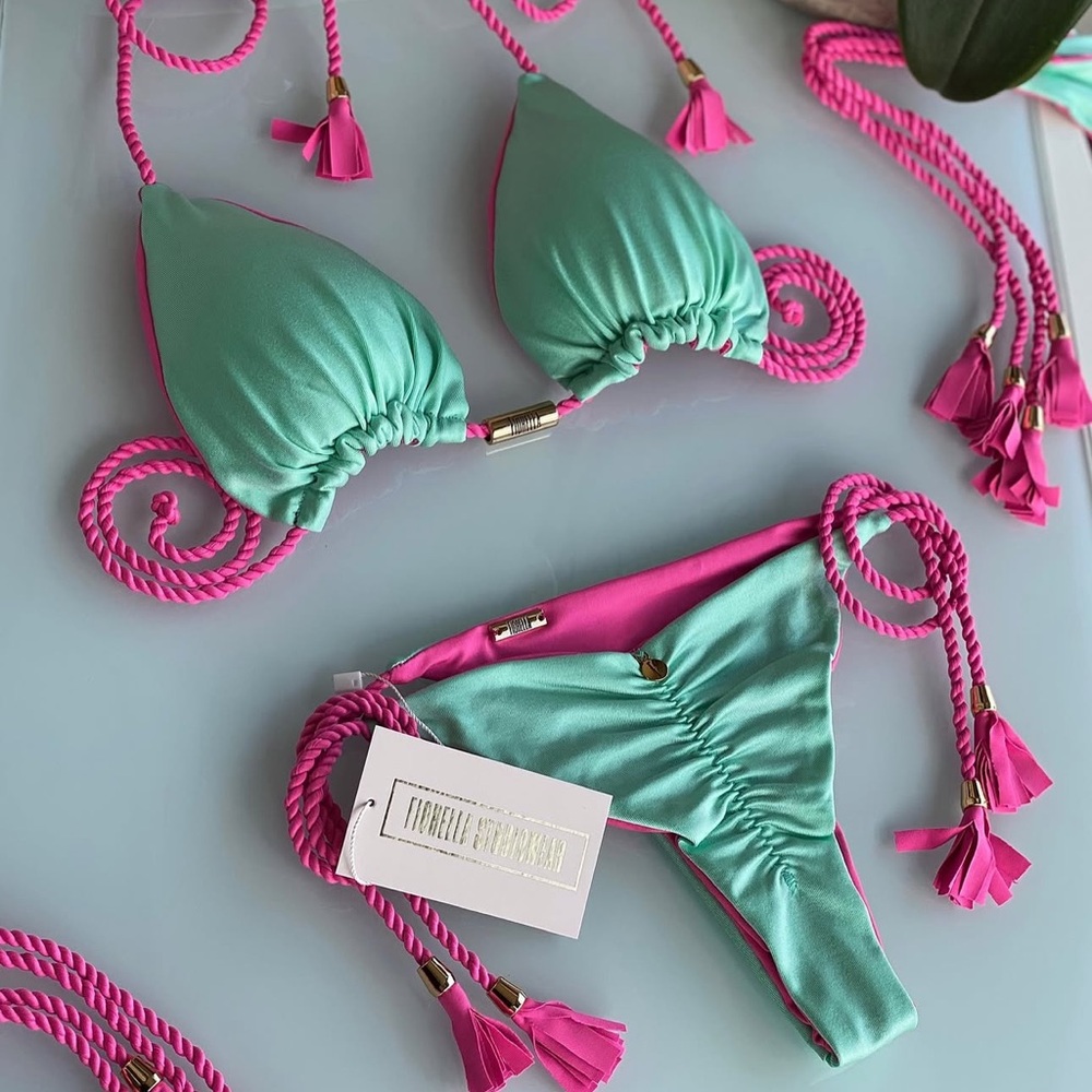 Fiorella Studiowear Reversible Brazilian Bikini - Picture 3 of 7